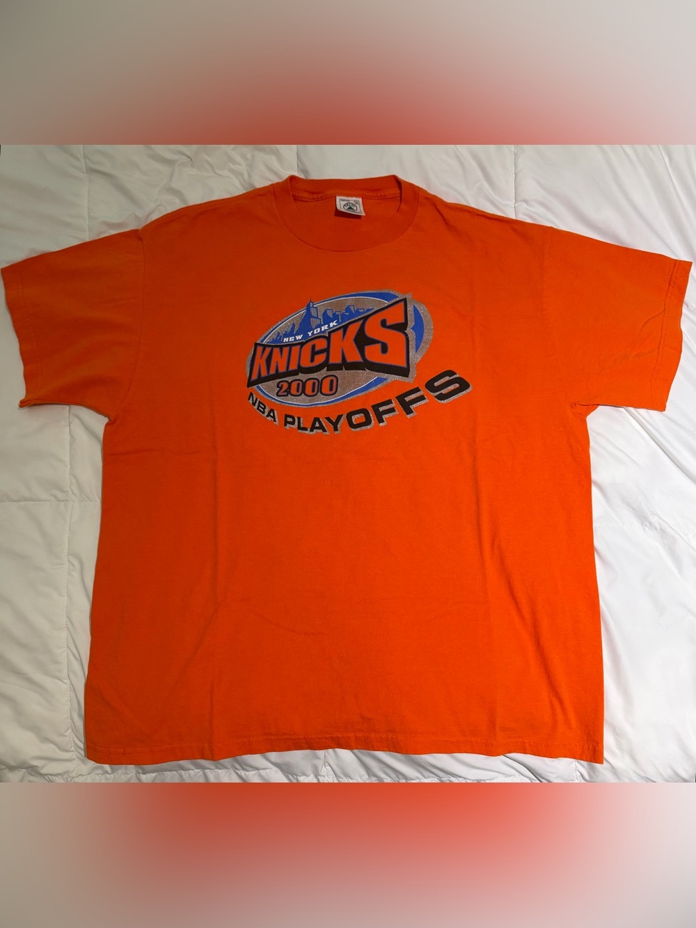Vintage New York Knicks 2000 NBA Playoffs T-shirt XL